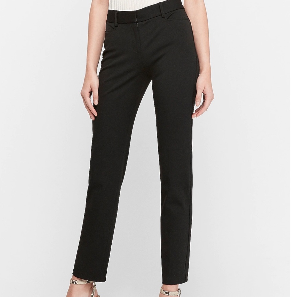NWT Express Columnist Ankle Pant Black Size 0